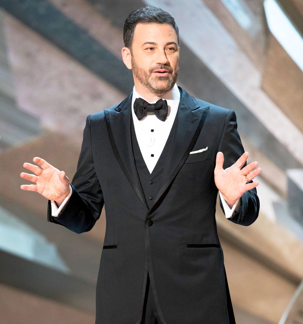 Host Jimmy Kimmel during the 90th Annual Academy Awards show on March 4, 2018 in Hollywood, California.