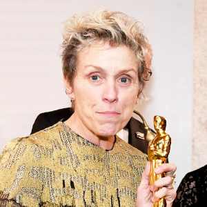 Frances McDormand attends the 90th Annual Academy Awards Governors Ball at the Hollywood & Highland Center on March 4, 2018, in Hollywood, California.