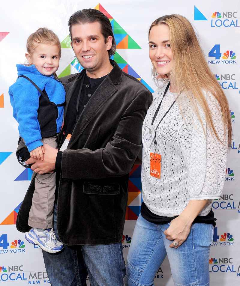 Donald Trump Jr. and Vanessa Trump with daughter Kai Madison