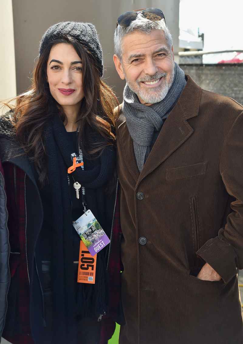 Amal Clooney, George Clooney, March for our Lives, MSDStrong