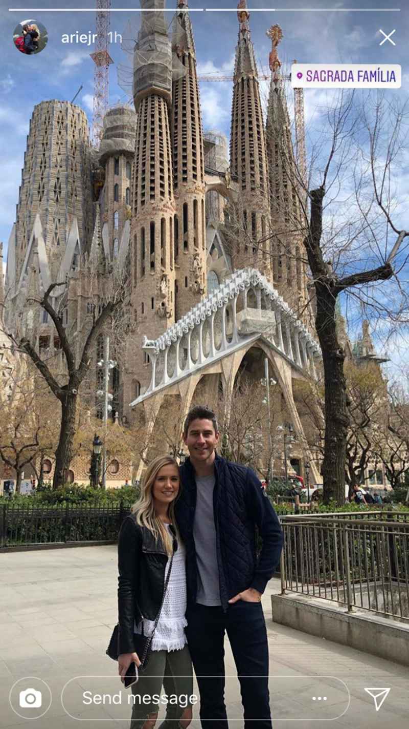 Arie Luyendyk Jr. and Lauren Burnham travel social media