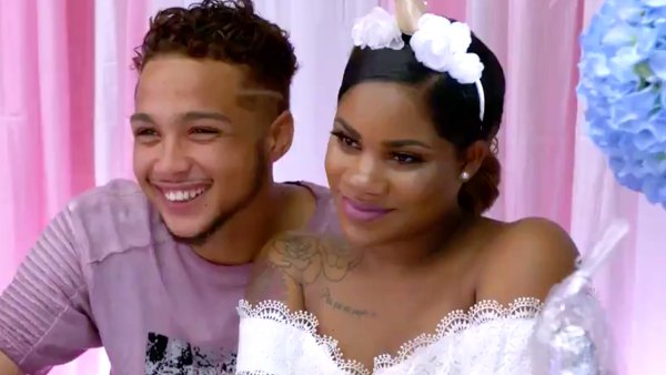 Ashley and Bar at shower