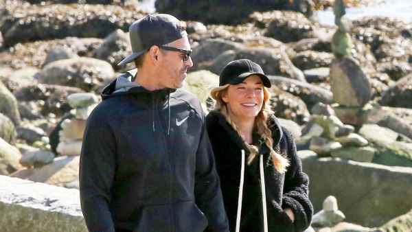 LeAnn Rimes and Eddie Cibrian spotted during a Sunday hike in Vancouver, Canada on March 18, 2018.