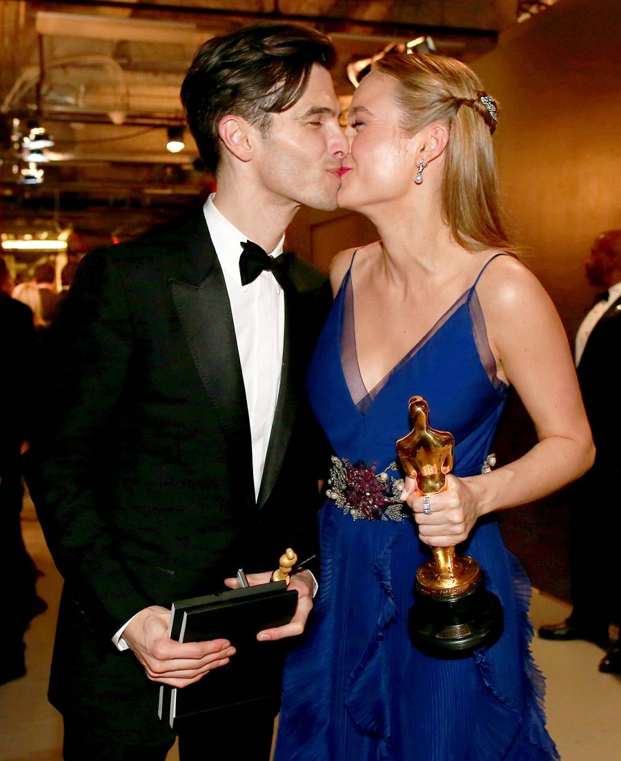 Celebrity Oscars PDA Brie Larson Alex Greenwald