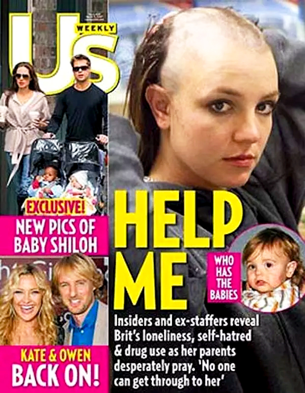 Britney Spears Us Weekly Cover Help Me