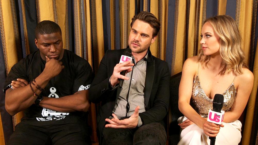 Okieriete Onaodowan, Grey Damon, and Danielle Savre