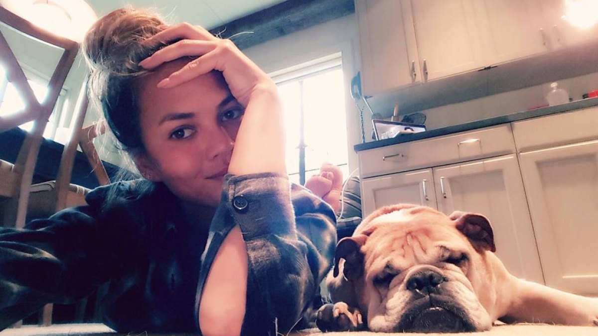 Chrissy Teigen and Puddy