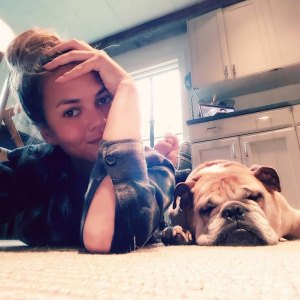 Chrissy Teigen and Puddy