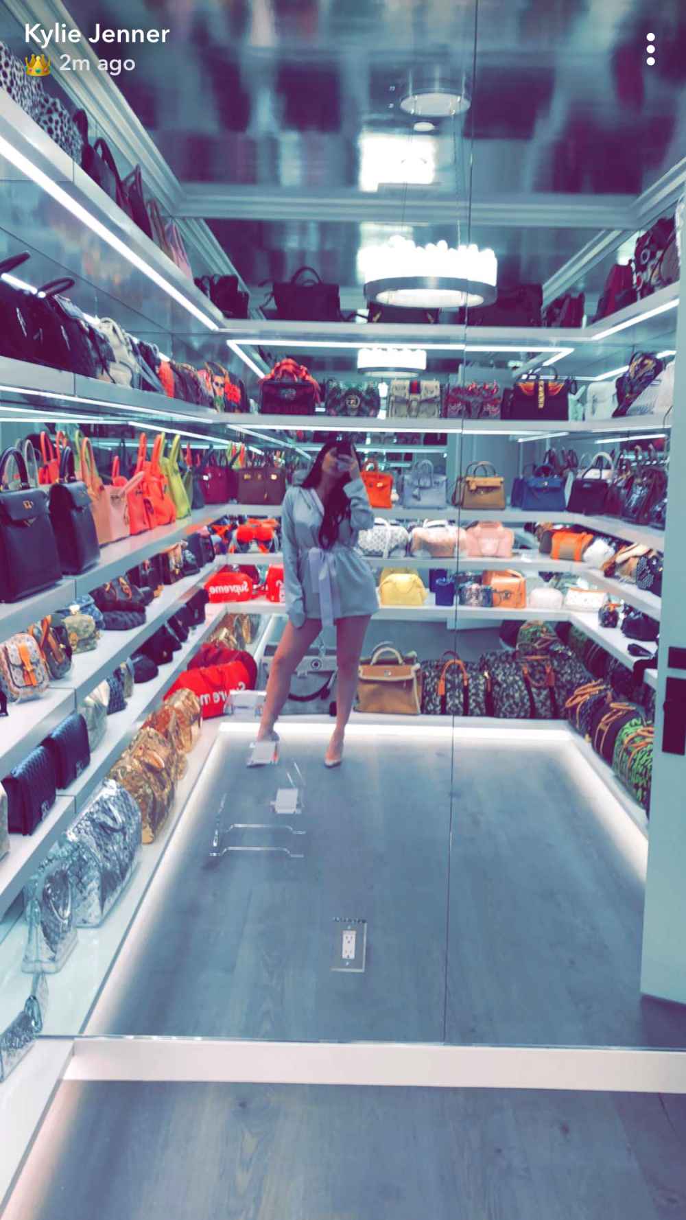 Kylie Jenner Shares Pic Of Stormi Webster Rocking A $12,000 Hermès