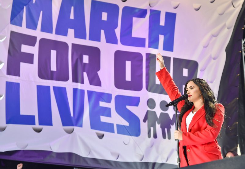Demi Lovato, March for our Lives, MSDStrong
