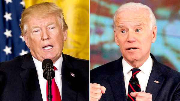 Donald Trump and Joe Biden