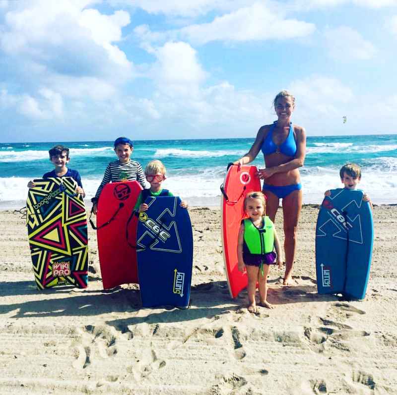Vanessa Trump with her children