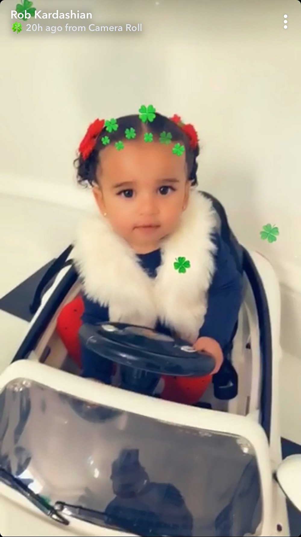 Dream Kardashian, Rob Kardashian, Saint Patrick's Day