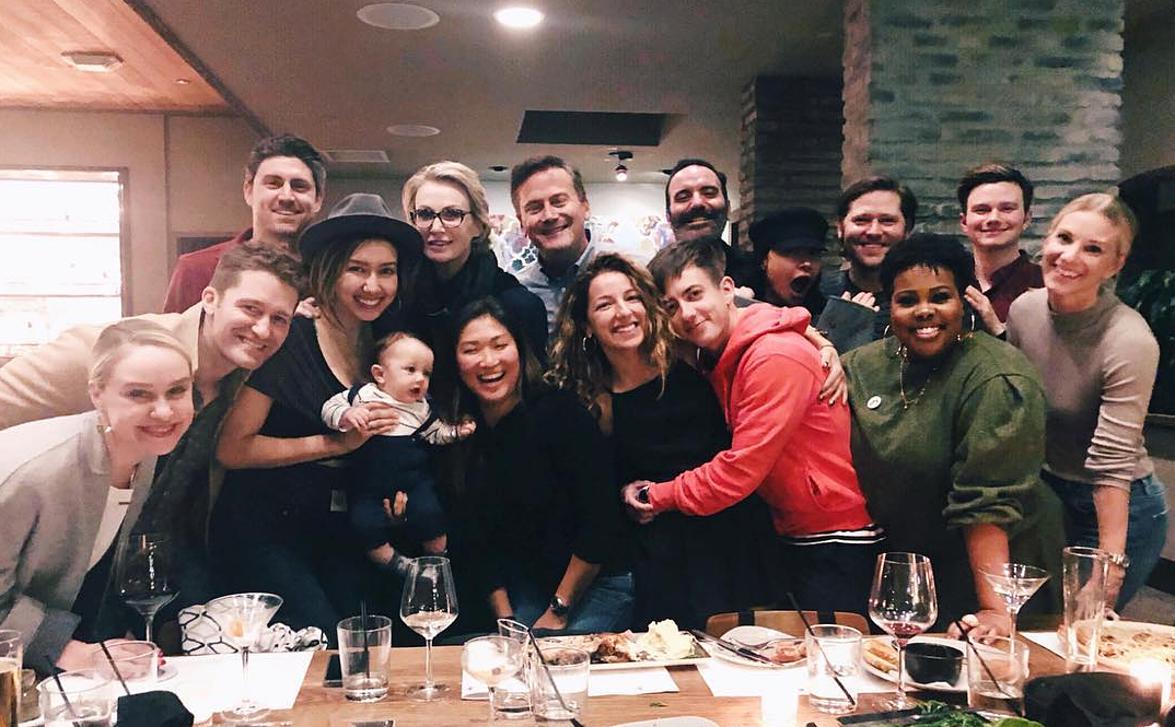 Glee Cast Reunites After Mark Salling Death