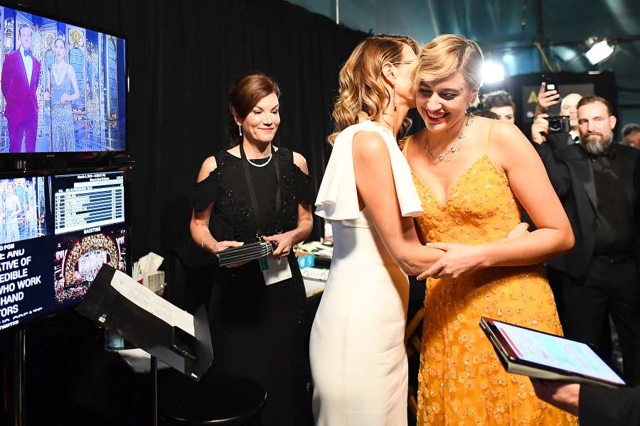 Laura Dern Greta Gerwig Oscars 2018