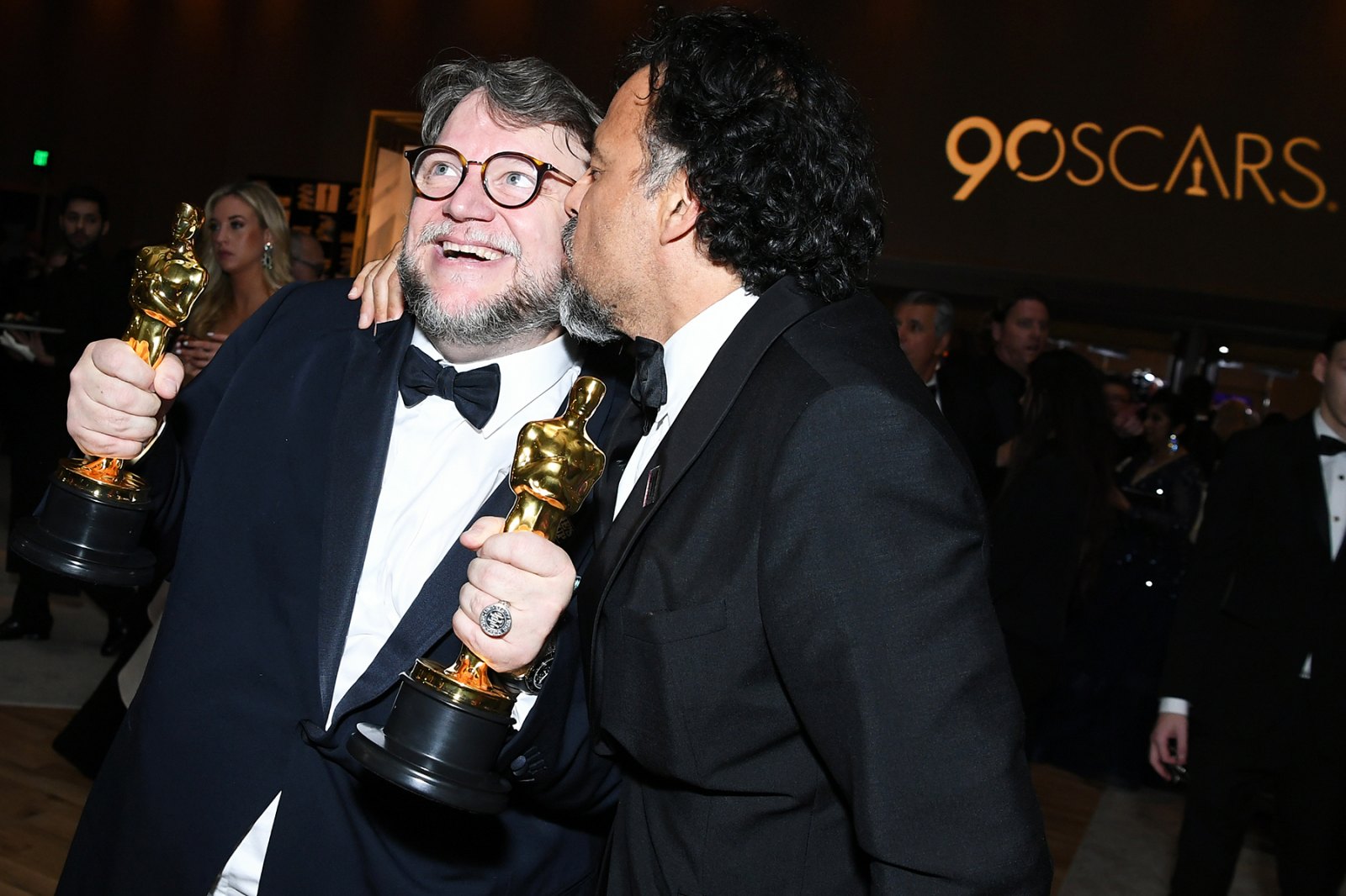 Guillermo del Toro Alejandro Gonzalez Inarritu Oscars 2018 Governors Ball