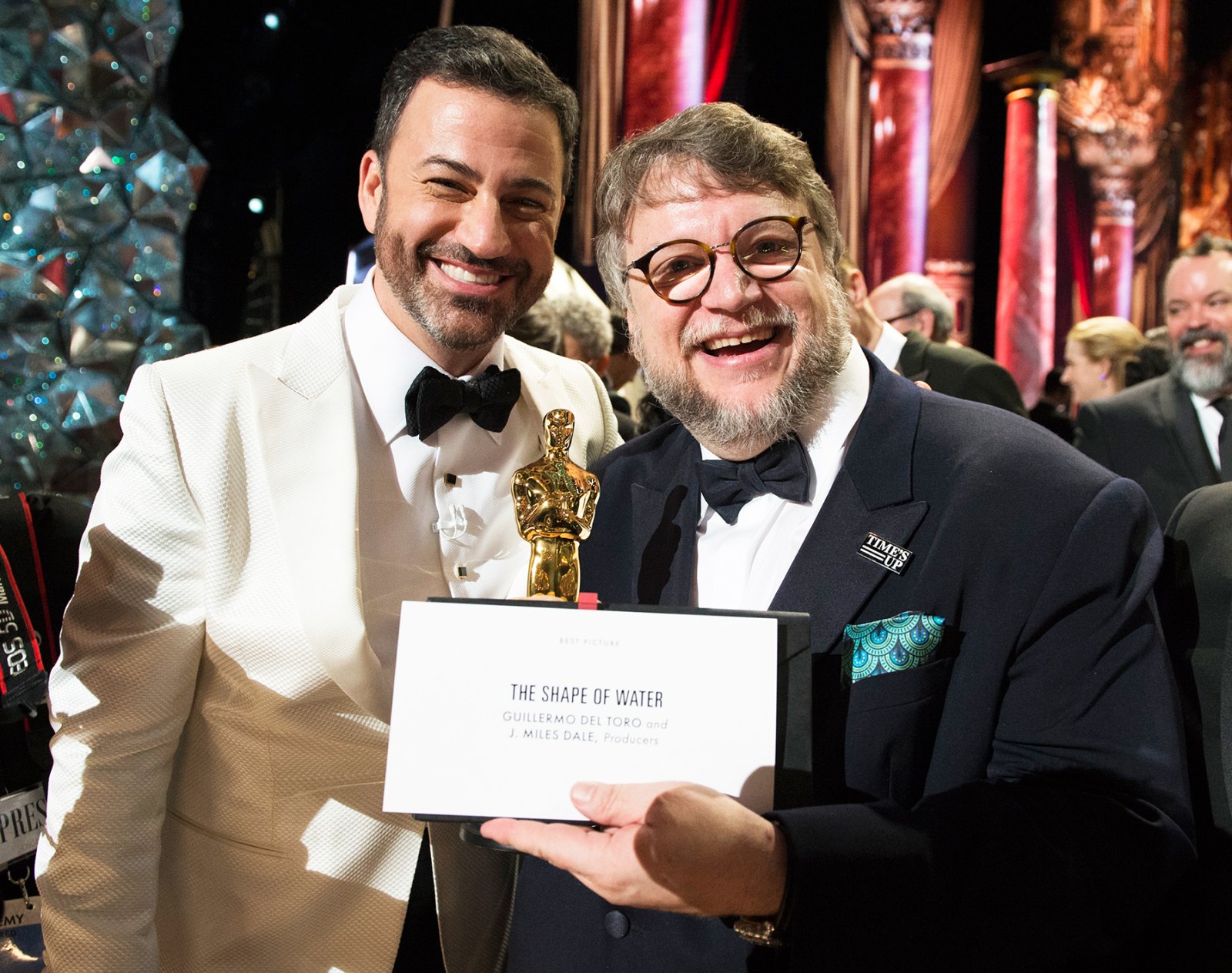 JIMMY KIMMEL GUILLERMO DEL TORO Oscars 2018