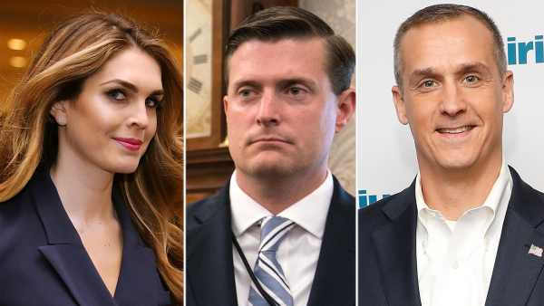 Hope Hicks, Rob Porter and Corey Lewandowski love triangle