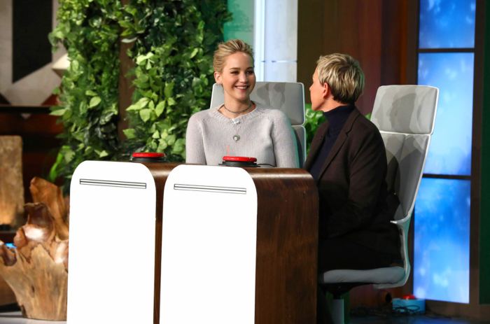 Jennifer Lawrence on Ellen