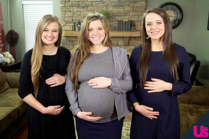 Jinger, Joy-Anna and Kendra Duggar pregnant-duggars