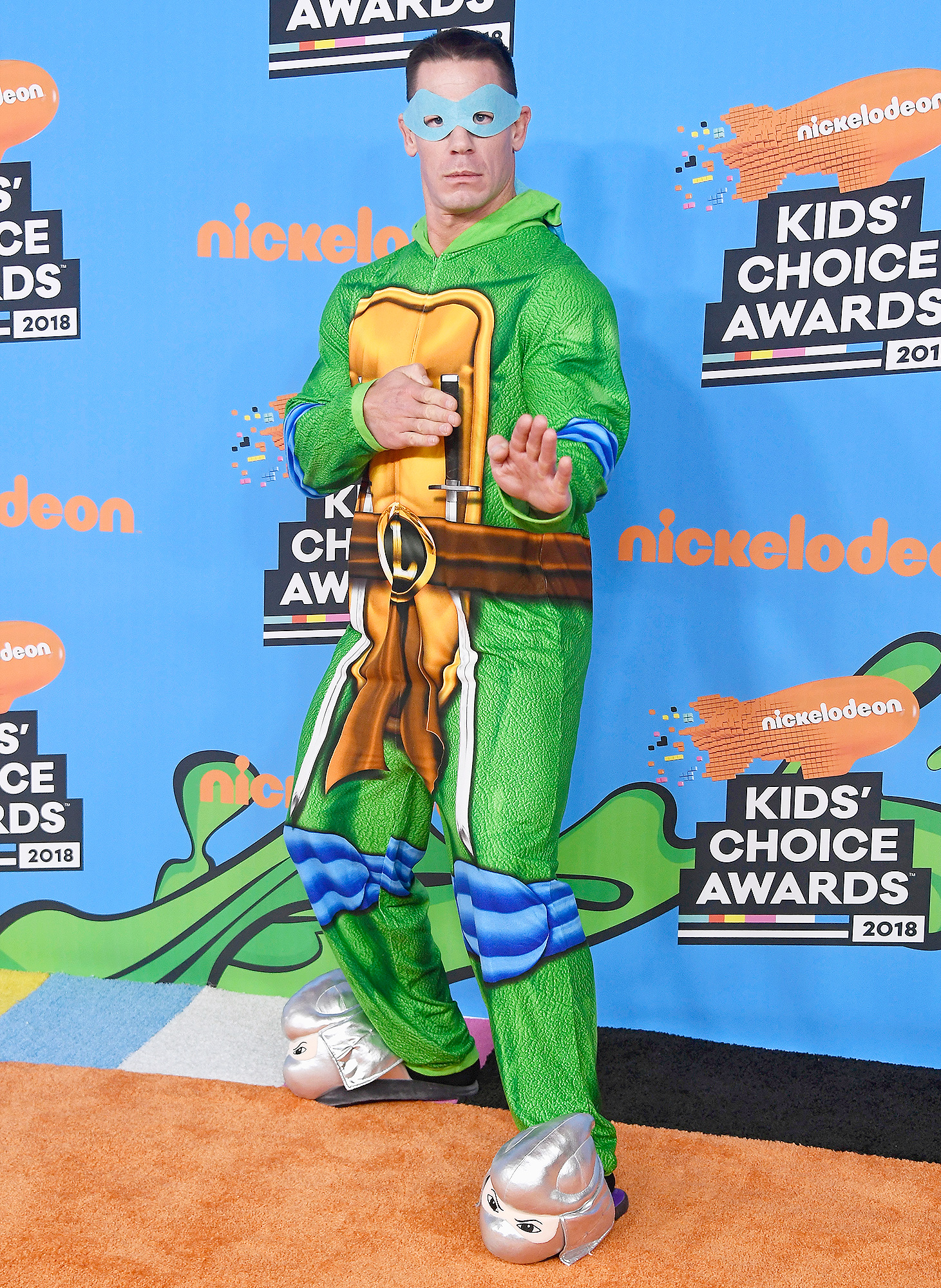 John Cena, Teenage Mutant Ninja Turtles, Nickelodeon's 2018 Kids' Choice Awards