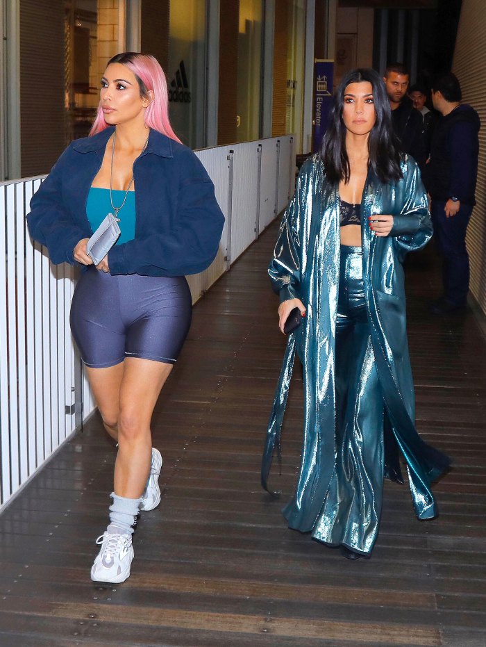 Kim and Kourtney Kardashian Japan