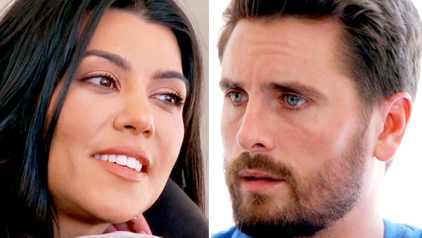 Kourtney Kardashian and Scott Disick