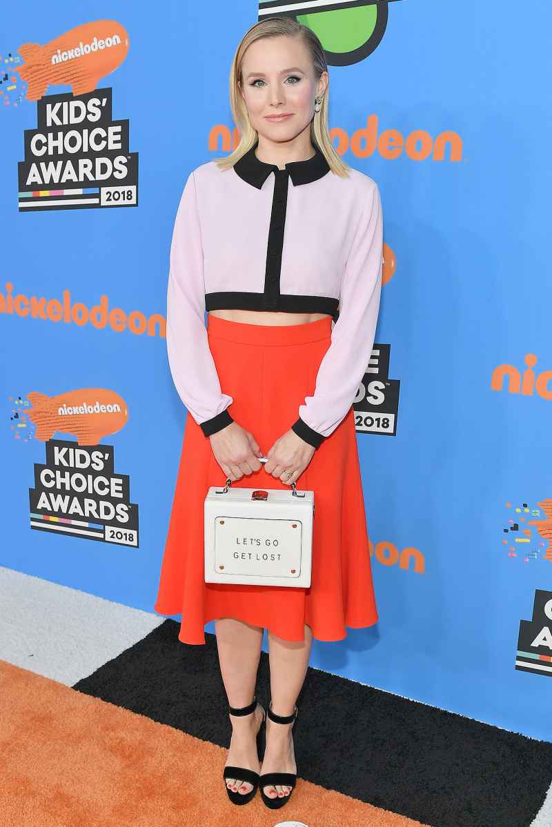 Kristen Bell, Nickelodeon's 2018 Kids' Choice Awards