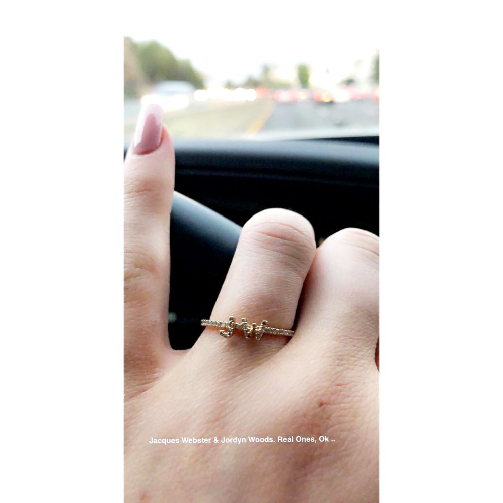 Kylie Jenner Wears Travis Scott’s Initials on Ring Finger