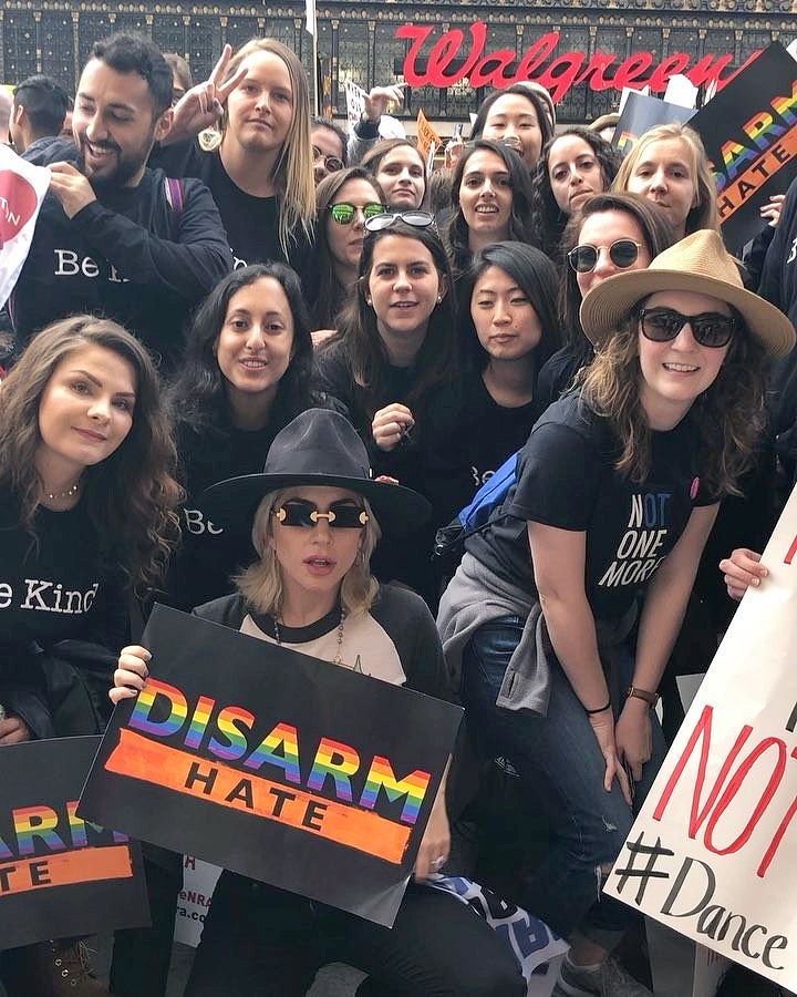 Lady Gaga, March for our Lives, MSDStrong