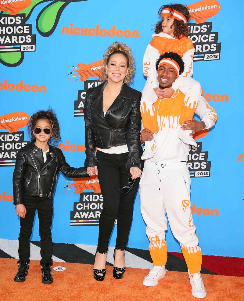 Mariah Carey, Monroe, Moroccan Scott, Nick Cannon, Nickelodeon's 2018 Kids' Choice Awards