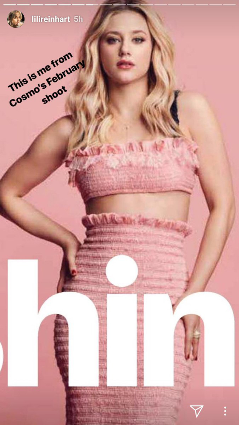 Lili Reinhart and Camila Mendes photoshopped