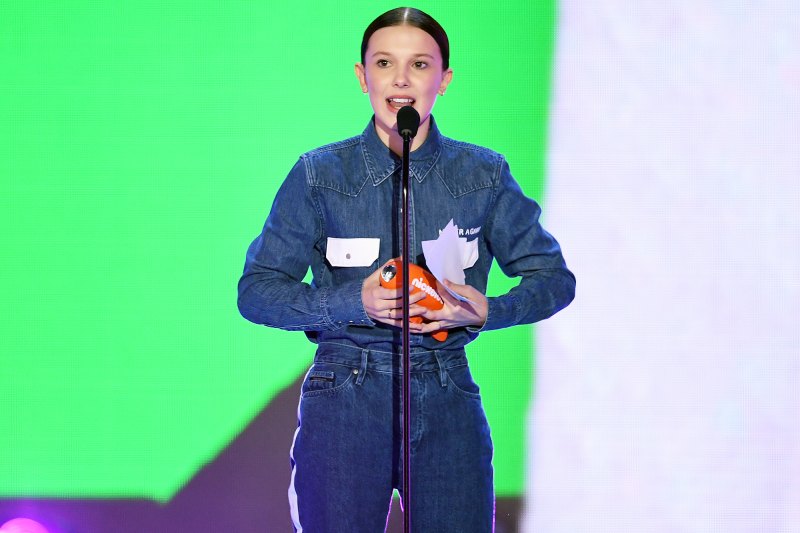 Millie Bobby Brown, Nickelodeon's 2018 Kids' Choice Awards