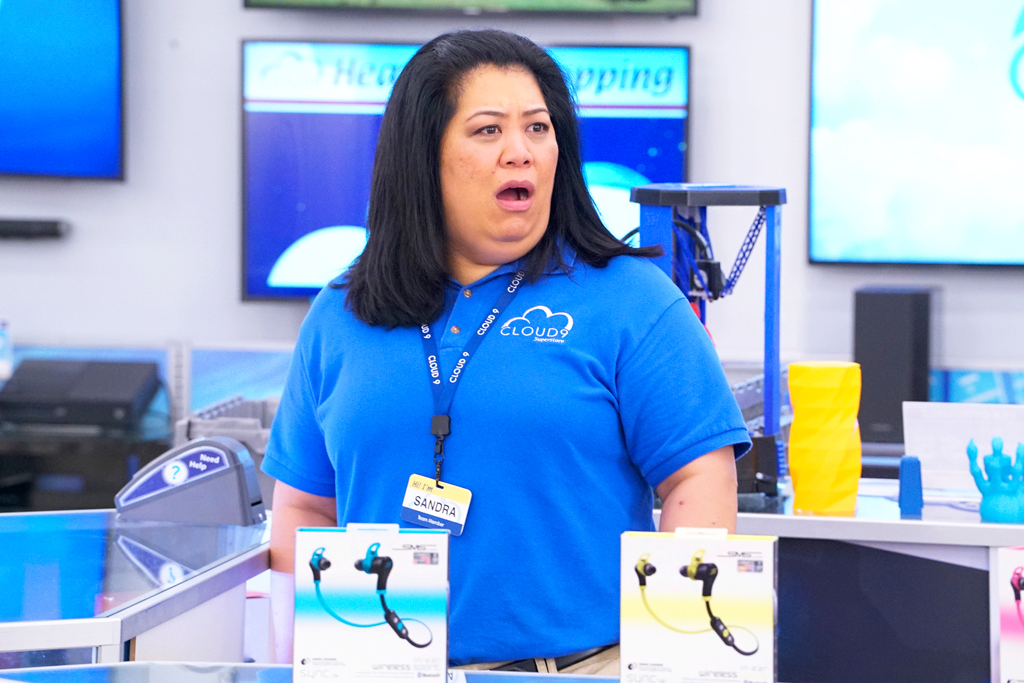 Kaliko Kauahi as Sandra on ‘Superstore‘