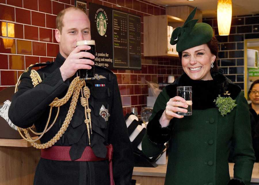 Prince William, Kate Middleton, Irish Guards St Patrick's Day Parade