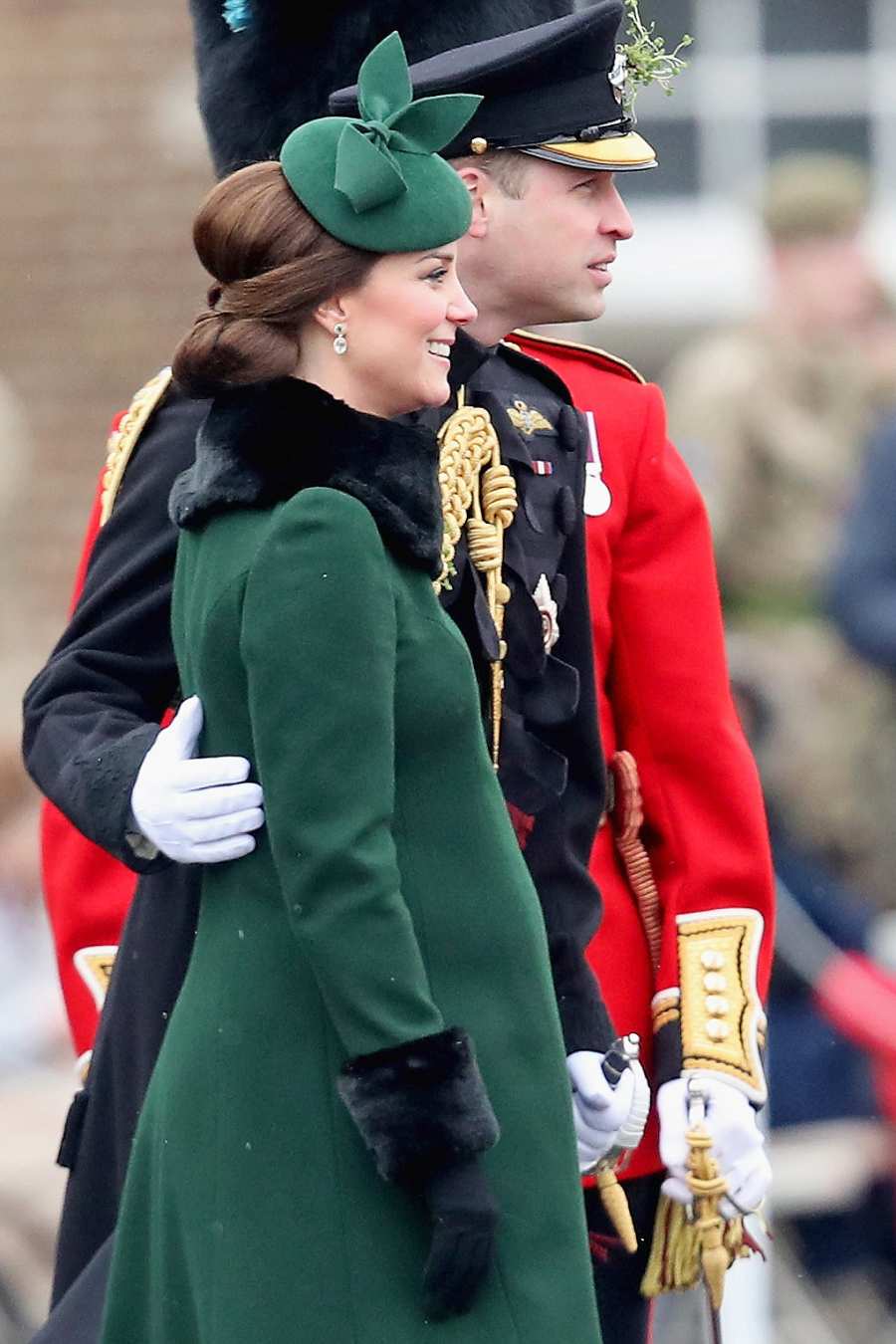 Prince William, Kate Middleton, Irish Guards St Patrick's Day Parade