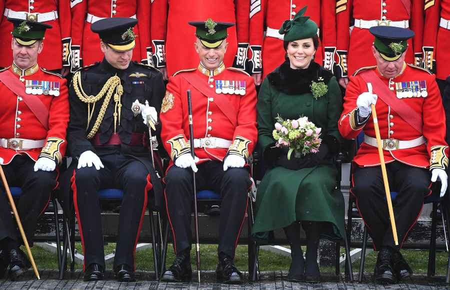Prince William, Kate Middleton, Irish Guards St Patrick's Day Parade