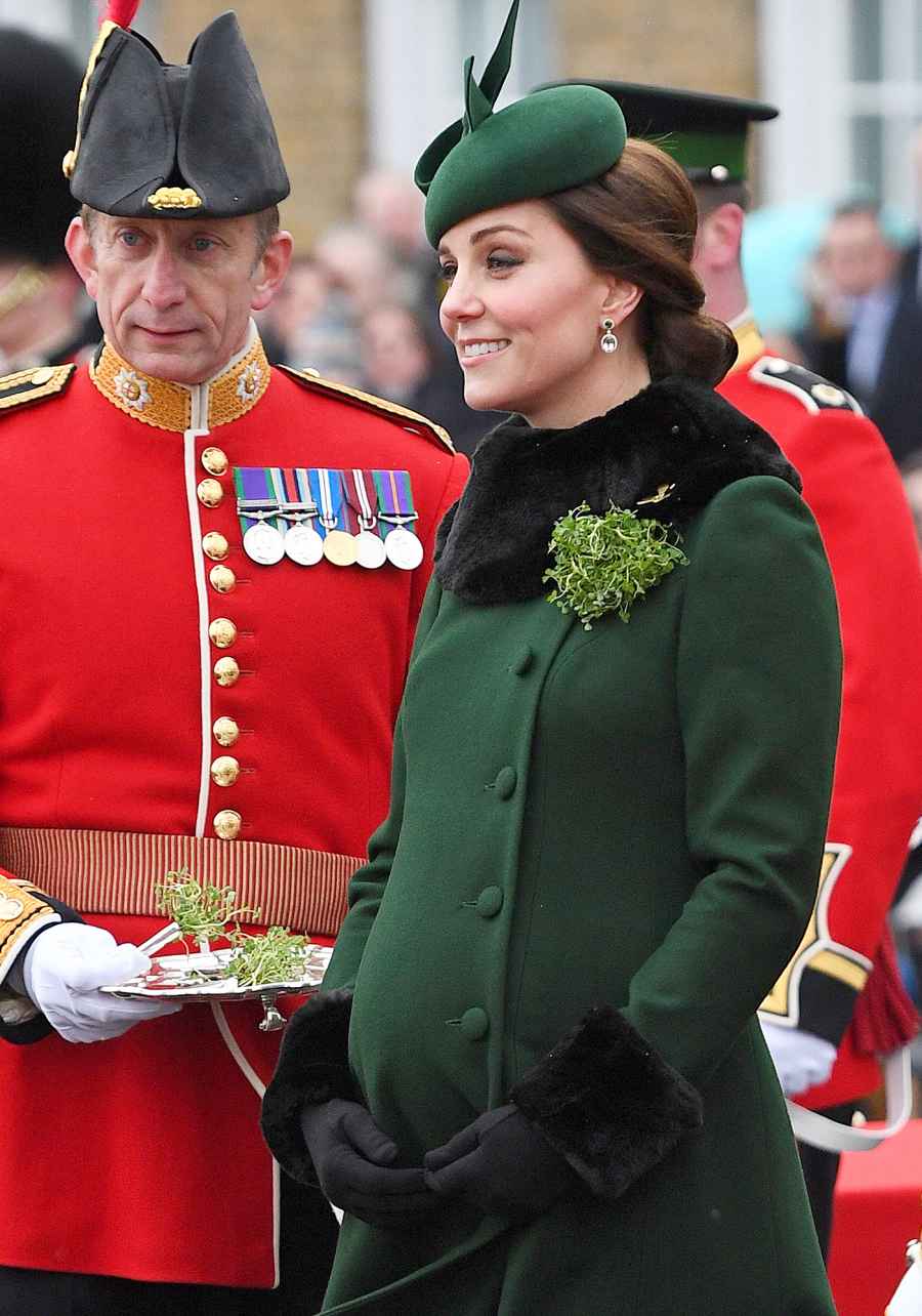 Prince William, Kate Middleton, Irish Guards St Patrick's Day Parade