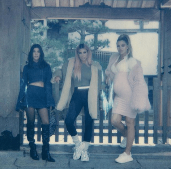 Kourtney, Kim and Khloe Kardashian