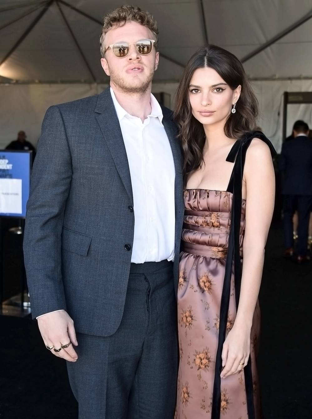 Sebastian Bear-McClard, Emily Ratajkowski, 2018 Film Independent Spirit Awards, Married, Ring