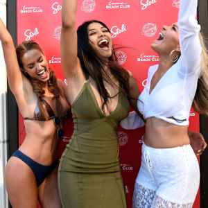 Haley Kalil, Danielle Herrington and Camille Kostek