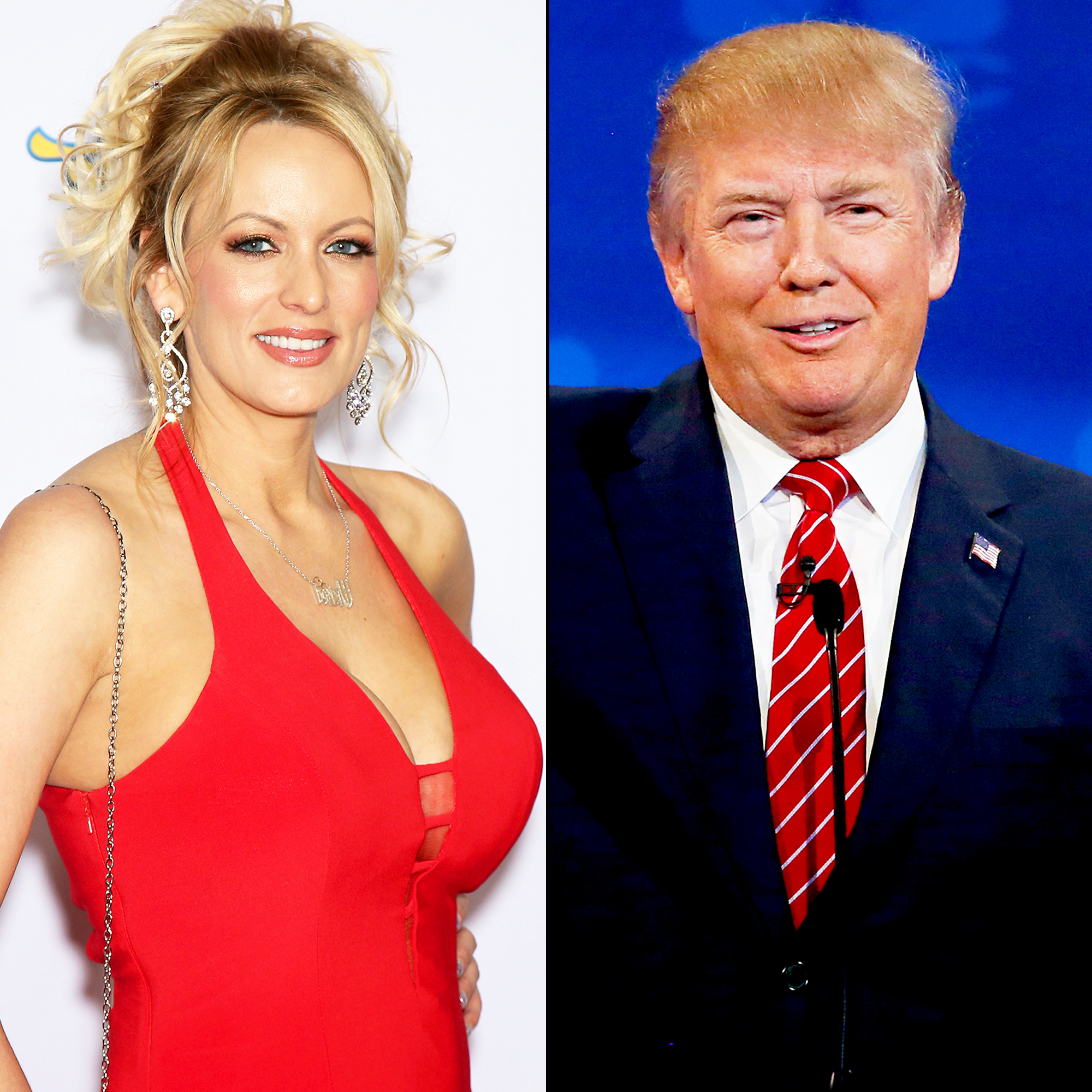 Stormy Daniels Claims Trump Showed Pic of Son Before They Had image