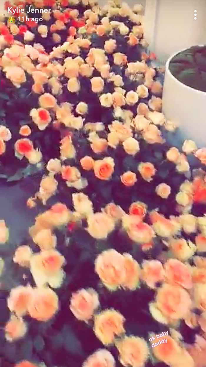 Flowers Travis Scott Kylie Jenner