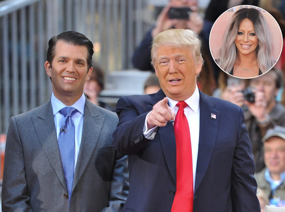 Donald Trump Jr, Donald Trump and Aubrey O'Day affair