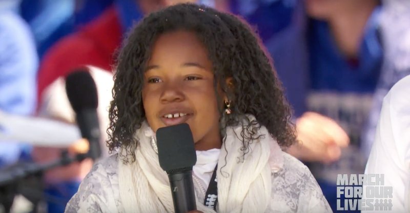 Yolanda Renee King, Martin Luther King Jr., March for our Lives, MSDStrong