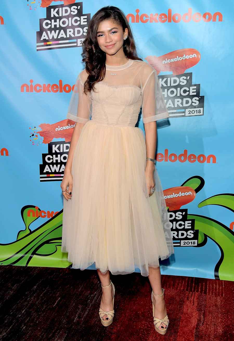 Zendaya, Nickelodeon's 2018 Kids' Choice Awards