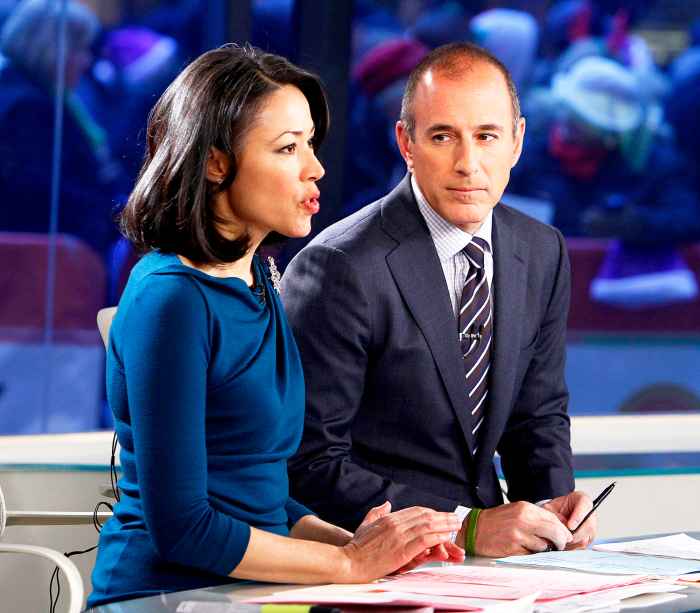 Ann Curry and Matt Lauer appear on ‘Today‘ show