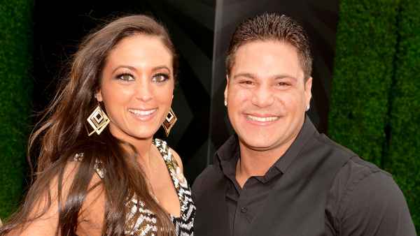 Sammi Sweetheart Giancola and Ronnie Ortiz Magro attend the 2013 MTV Movie Awards at Sony Pictures Studios in Culver City, California.