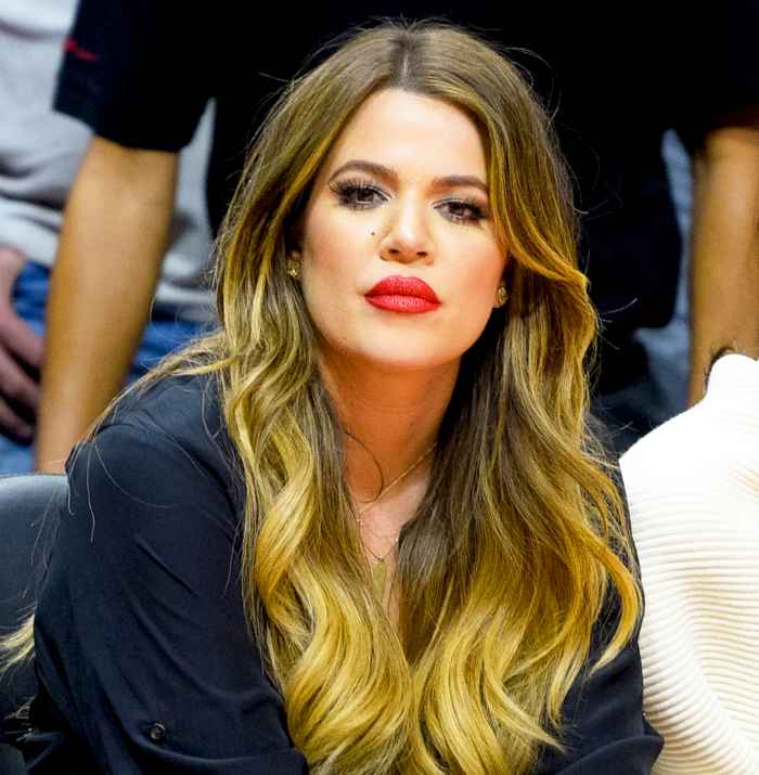 Khloe Kardashian attends a basketball game between the Los Angeles Lakers and the Los Angeles Clippers at Staples Center on January 7, 2015 in Los Angeles, California.