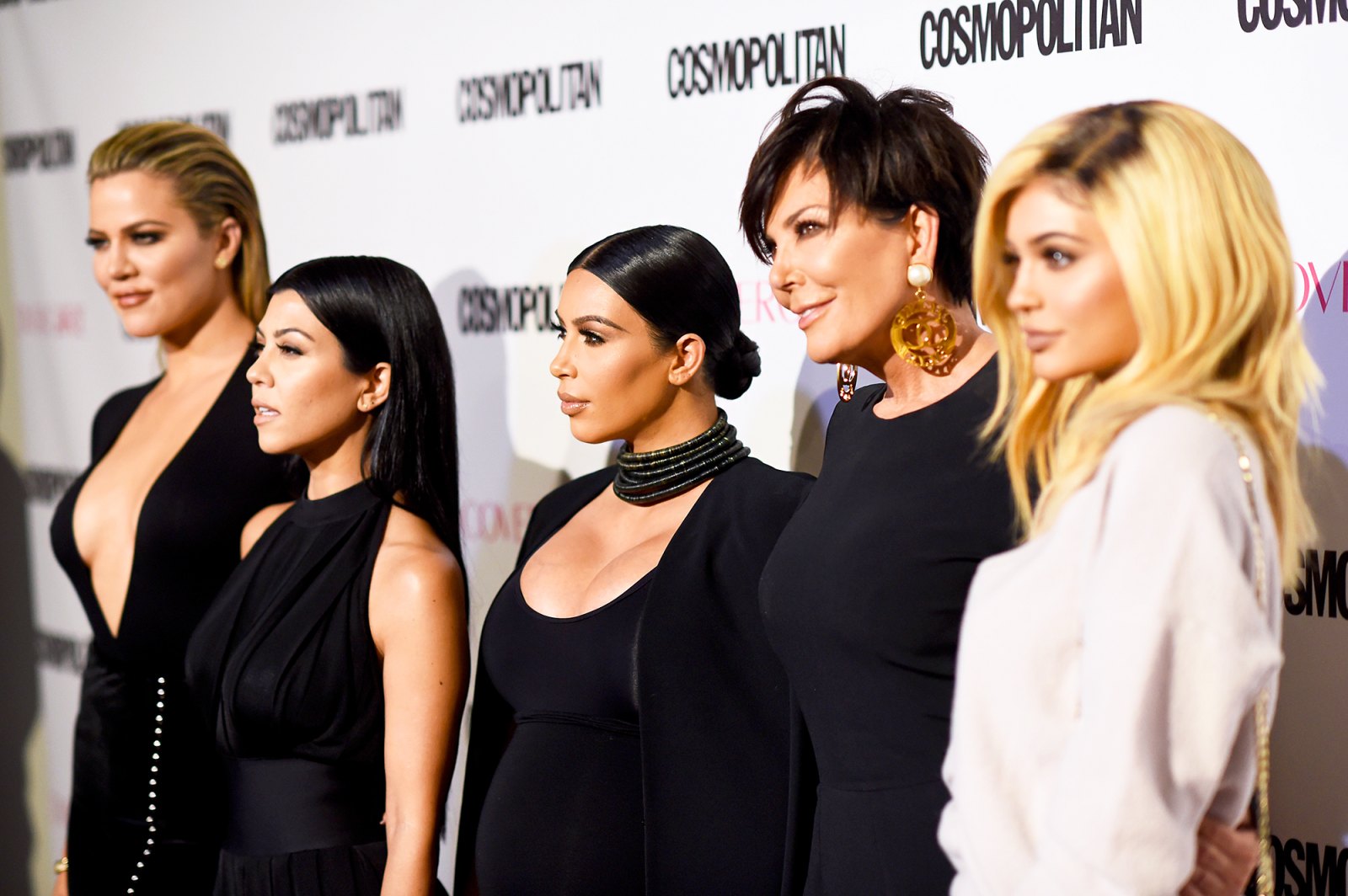 Khloe Kardashian, Kourtney Kardashian, Kim Kardashian, Kris Jenner and Kylie Jenner